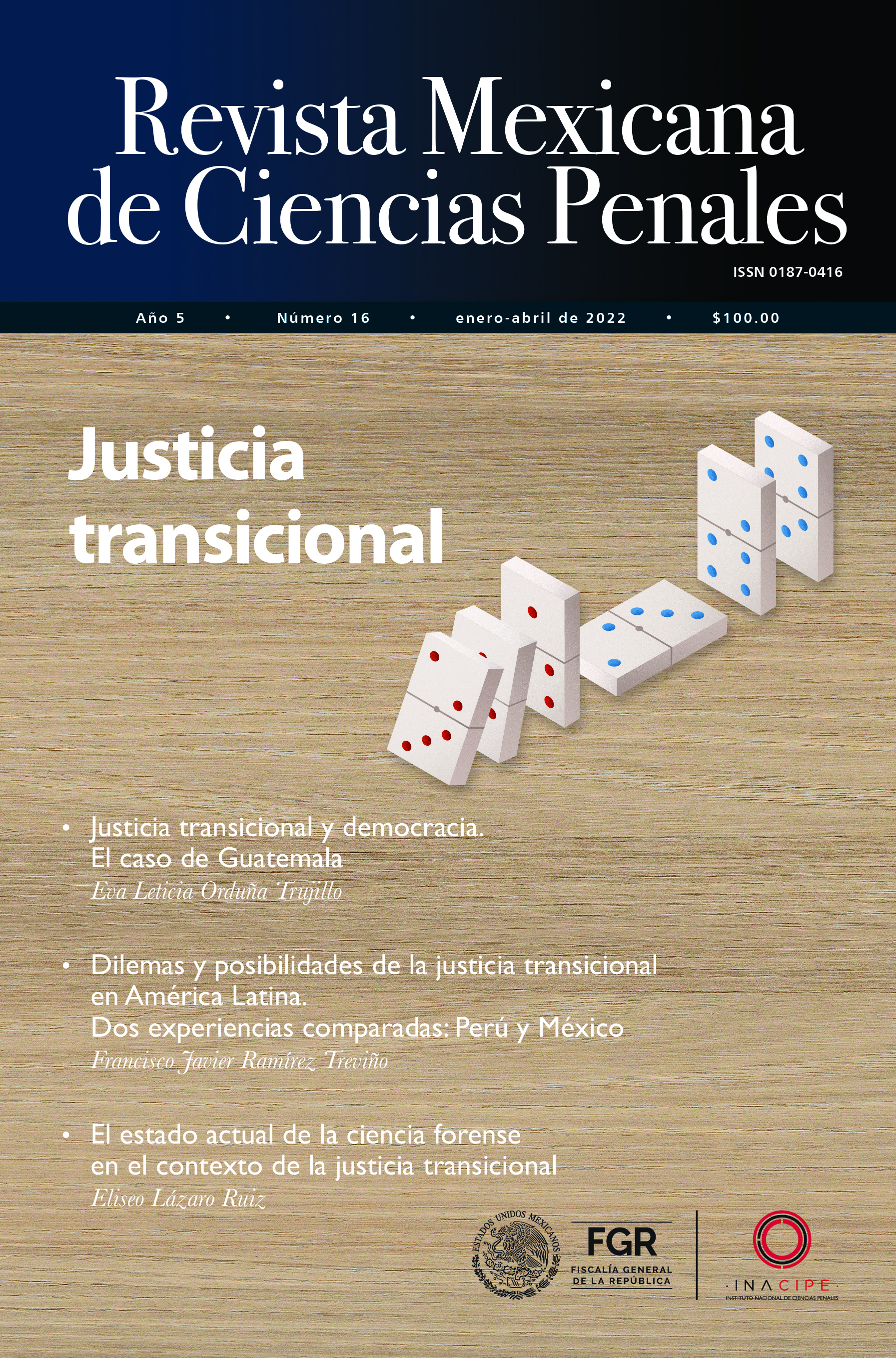 Portada del número 16 de la RMCP